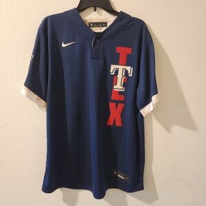 MLB Nike Texas Rangers Adolis Garcia 2021 All Star Jersey Size Large